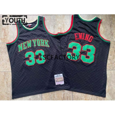 New York Knicks EWING 33 1991-92 Mitchellness Lasten Pelipaidat Swingman